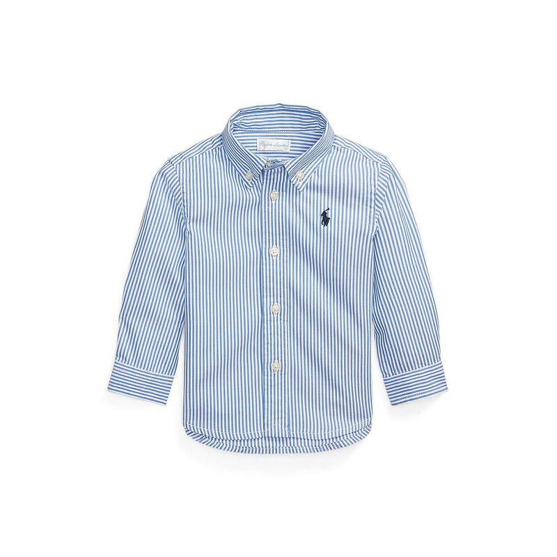 Polo Ralph Lauren Striped Cotton Oxford Shirt 3M-24M image number 0